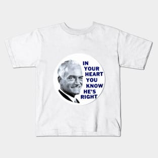 Barry Goldwater 1964 Presidential Campaign Button Design Kids T-Shirt